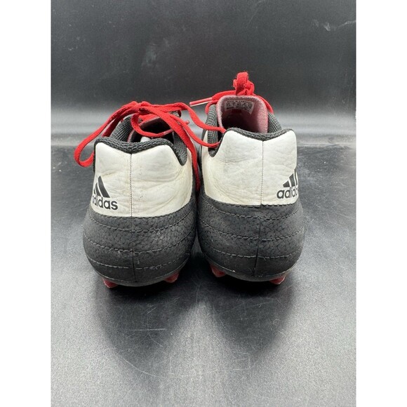 Adidas Goletto Black/red/ White Soccer Cleat Shoes Mens Size 7.5 Womens Size 9 - Picture 4 of 7